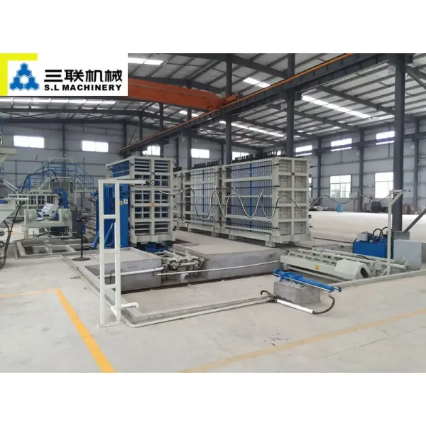 Линия по производству стеновых панелей горизонтального типа 1