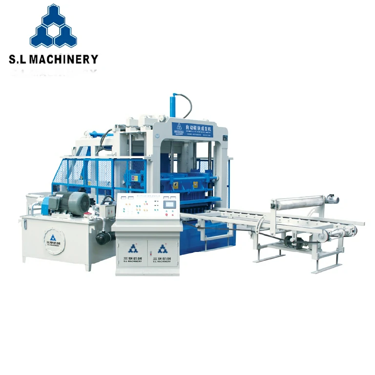 Intelligente Betonsteinmaschine